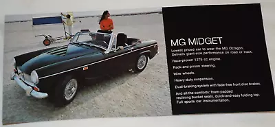 ★★1969 Mg Midget Original Vintage Mini Dealer Advertisement Specs Print Ad-69 • $9.99