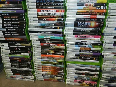 $8.91 • Buy Microsoft XBOX 360 Games Complete Fun You Pick & Choose Video Game Good Titles