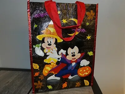 Mickey Minnie Mouse Disney Halloween Trick Treat Reusable Tote Bag Eco (*33) • $9.15