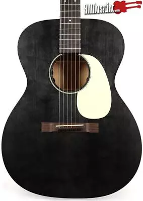 Martin 000-17 Black Smoke 14-Fret Acoustic Electric Guitar W/ Soft Case • $1999