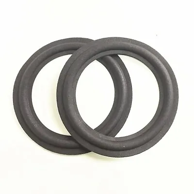 2 Pcs 6.5  Replacement Speaker Foam Surrounds For BABY ADVENT II Woofer Repair • $8.99