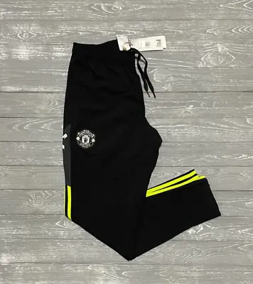 Adidas Manchester United European Training Presentation Pants Black HE6681 SZ M • $69.99