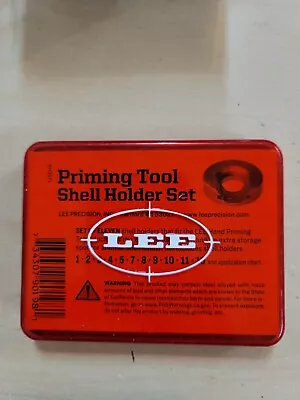 Lee Precision Hand Priming Tool Shell Holder Set Mpn 90198 NIB • $23.99