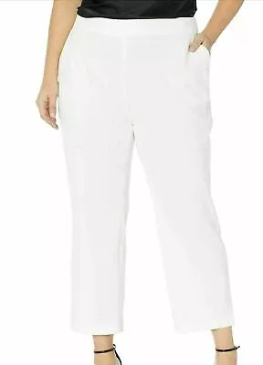 Kasper Women's Vanilla Pull-On Pants Size 16 • $19.99