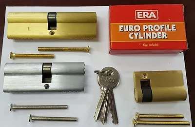 Euro Cylinder 40/60 Double Glazed Door UPVC Satin Brass • £16.24