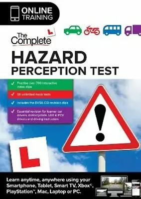 £8.10 • Buy The Complete Hazard Perception Test (Online Subscription) 9781843265139