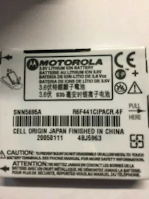 Lot Of 106 Oem Motorola Snn5695a Batteries For Motorola V710  E815 E816 • $61.30