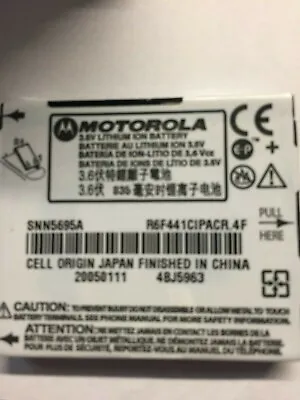 Lot Of 25 Oem Motorola Snn5695a Batteries For Motorola V710  E815 E816 • $25.19