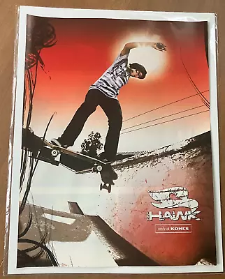 Tony Hawk Fashion - Vintage Skateboarding Print Ad / Poster / Wall Art • $9.75