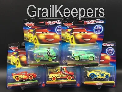 Disney Pixar Cars Glow Racers **You Pick** Lightning Mater Will Fillmore Chase • $11.95