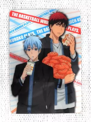 The Basketball Which Kuroko Plays Plastic Card Kuroko Tetsuya Kagami Taiga 111 • $4