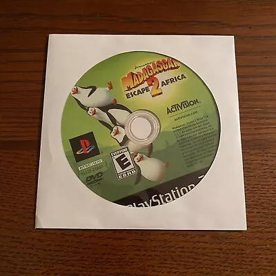 Madagascar Escape 2 Africa (PlayStation 2 PS2) Disc Only Tested Working • $6.99