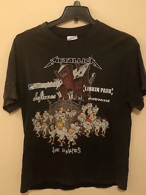 Vintage Metallica T-shirt Summer Sanitarium 2003 Limpbizkit Deftones Linkin Park • $150
