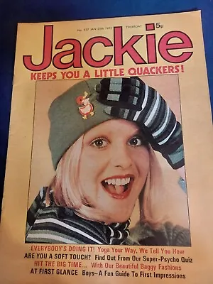 Rare Vintage JACKIE Magazine 25 JANUARY 1975 Donny & Marie Osmond Mud Slade 503V • £15