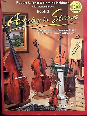 Artistry In Strings Bk. 2 Viola (incl. 2 CDs) • $9.95