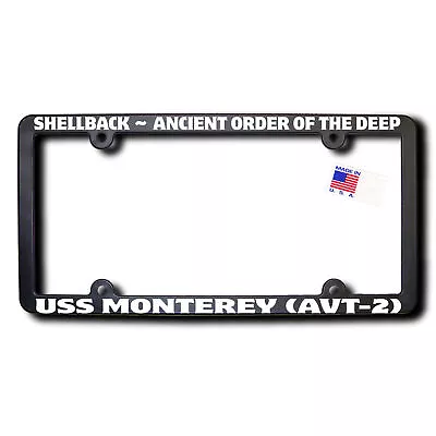 Shellback USS MONTEREY (AVT-2) License Frame • $17.99