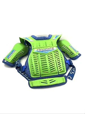 Rare Kawasaki Stilmotor Motocross MX Chest Protector Vintage 80’s Body Armour • $300