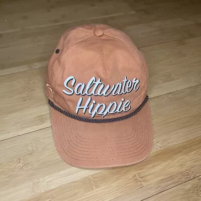 Saltwater Hippie Rope Sailor Hat Cap Beach Retro Sailing Boating Snapback O/S • $27.88