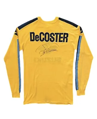 Roger Decoster Factory Suzuki Hallman Worn & Signed Motocross Jersey • $850