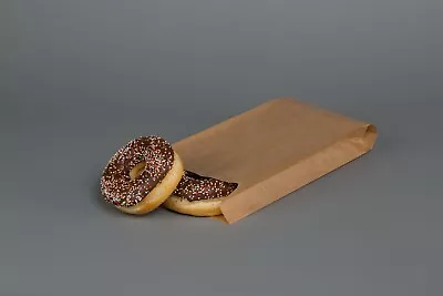 £0.99 • Buy KRAFT Grease Proof Sulphite BROWN PAPER BAGS Sweets Food Grocery Sandwich Bakery