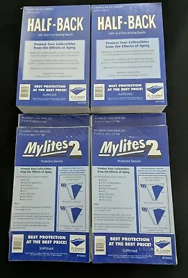 200 E. Gerber Mylites2 & Half Backs Set - Current Modern Age Comic 700M2 | 675HB • $97.99