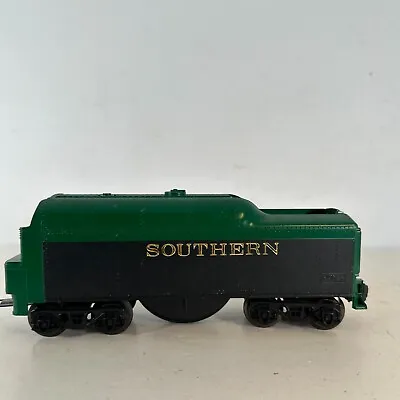 Lionel O Gauge Southern Lines Black Green Tender Car For Steam Locomotive 7.5  • $19.99