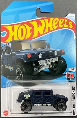 2024 Hot Wheels HUMVEE Blue #33 G-Case ** BOX SHIPPING ** • $0.99
