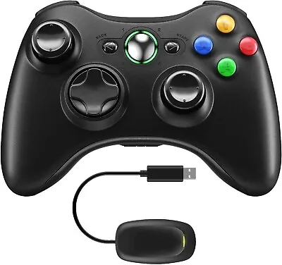 Wireless Controller For Microsoft Xbox 360/Slim/360 E Also Works On PC Android • £14.99