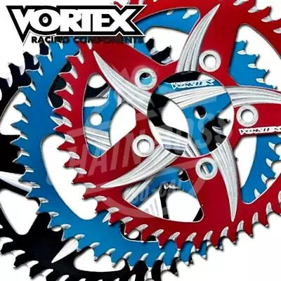 Vortex 530 Rear Sprocket CAT5 Aluminum 43 Teeth Black 825ZK-43 • $68.80