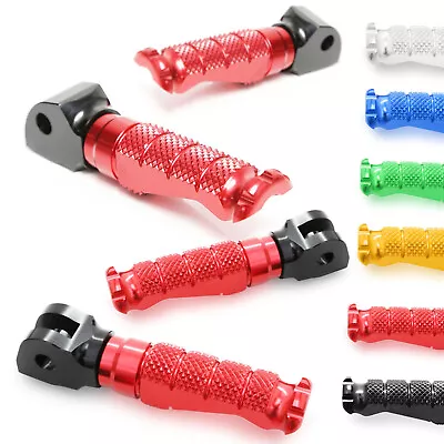 Red MCCP Motorcycle Rider Passenger Foot Pegs For Vmax 1700 09-12 13 14 15 16 17 • $90.28