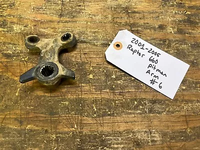 01-05 YAMAHA RAPTOR 660 OEM STEERING STEM PITMAN ARM Tie Rod Mount #6 • $39.99