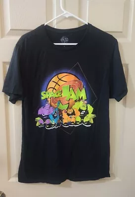 Space Jam Men's Black T Shirt size Large • $10