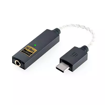 IFi Audio Go Link Ultra Portable Hi Res Music Headphone Dongle DAC USB C 3.5mm • £59
