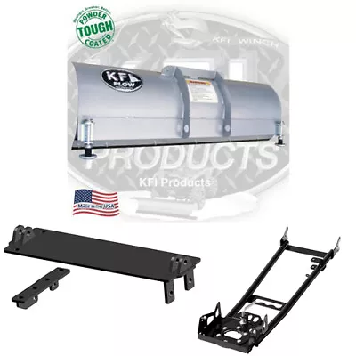 KFI ATV 54  Snow Plow Blade Kit Combo Yamaha Grizzly 600 4x4 1998-2001 NEW • $678.85