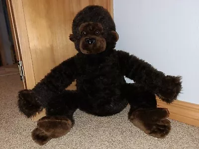 Vtg Rare 1979 Pillow Pets & Co Monkey/Gorilla/Ape Plush 18  Stuffed Brown  • $18.95