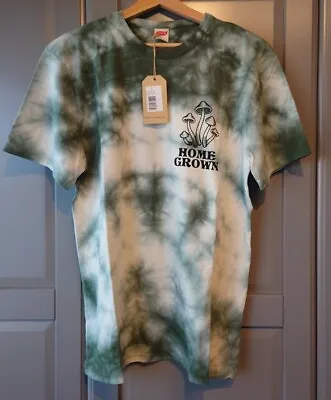 TSPTR Neil Young Home Grown Psychedelic T Shirt T-Shirt Tee Large Olive Tie Dye  • £65