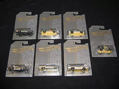 Hot Wheels  Rare Satin@gold Series !!! Full Set Incl. Datsun 510 @ Chase Car • $65