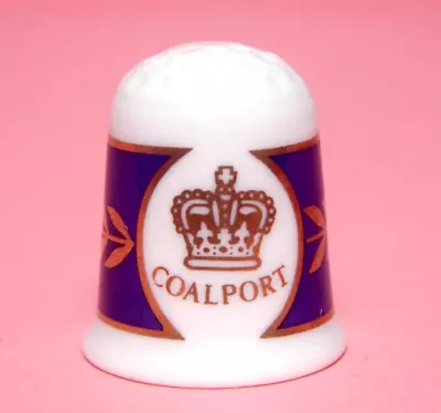 Famous Thimble Houses Of The World COALPORT China Thimble B/157 • £2.99