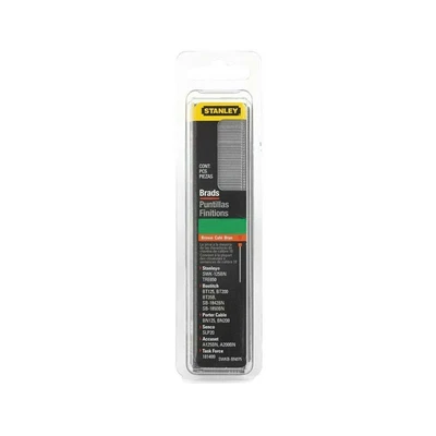 £3.57 • Buy Stanley SWKB-BN100 1'' Inch Brown Brad Nails (1000 Nails)