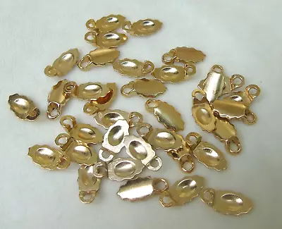 Aanraku Gold Plated Earring Bails 34 Pcs 17pr • $29.99