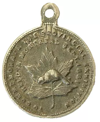 Provincial Exhibition Medal 1881 Province De Quebec Montreal #3931z • $54.46