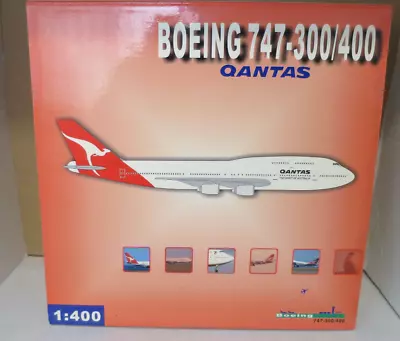 1/400 BLUE BOX QANTAS THE SPIRIT OF AUSTRALIA BOEING B747-300/400 PLANE 75 Yrs A • $96.32