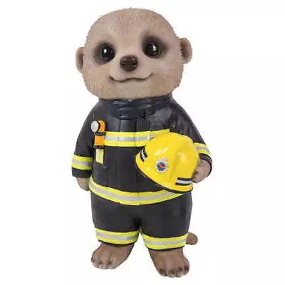 £24.95 • Buy Brand New Vivid Arts Fireman Meerkat Garden Ornament