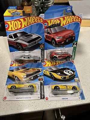 Hot Wheels Kroger Exclusive 2024 All Four (4) VolvoGT40OttoCuda • $16.49