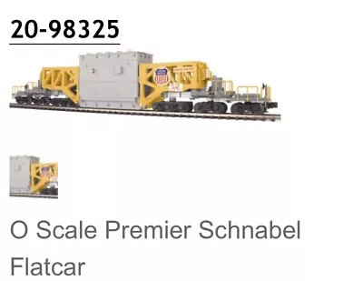 MTH Premier 20-98325 Schnabel Flat Car Union Pacific #40030 NIB • $200