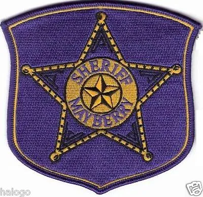 Andy Griffith Mayberry Sheriff Patch  - May02 • $14.99