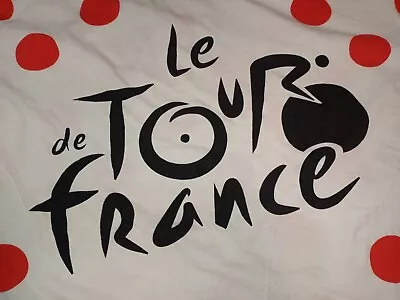 Vintage Le Tour De France Poka Dot T Shirt.size Xl W Shrinkage..24 Pits. • $14.99