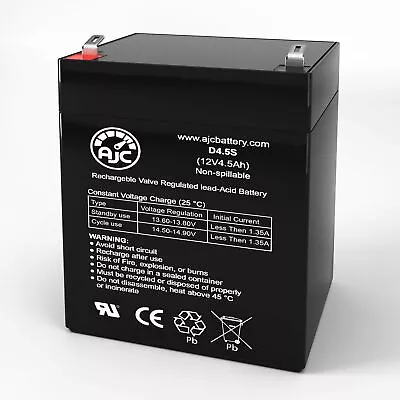 Enduring 6FM4.5 12V 4.5Ah Mobility Scooter Replacement Battery • $25.99