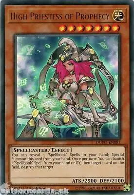 DUPO-EN081 High Priestess Of Prophecy Ultra Rare 1st Edition Mint YuGiOh Card • £0.99