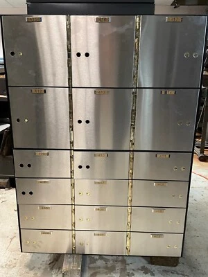 $800 • Buy Bank Vault Safe Deposit Boxes